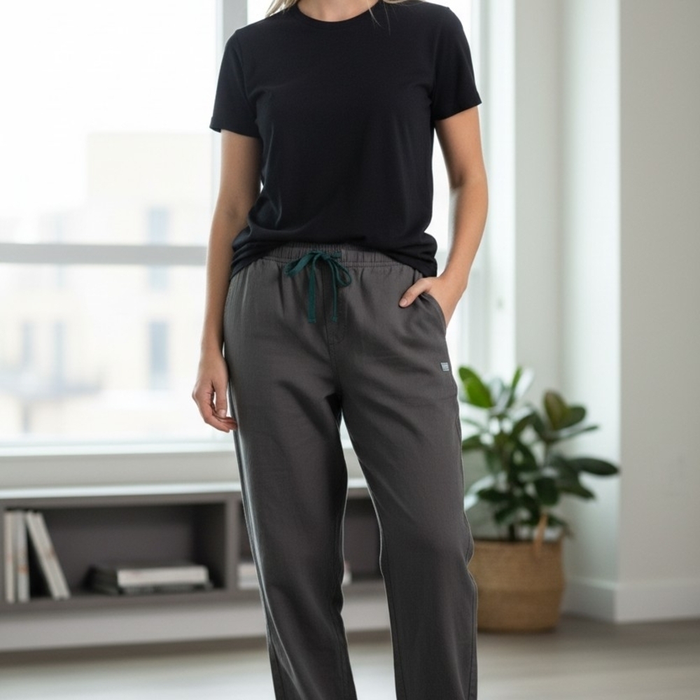 Figs Women's Charcoal Gray Joggers